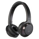 audio-technica ワイヤレスヘッドホン オーディオテクニカ　ワイヤレスヘッドホン ブラック　ATH-WS330BT BK