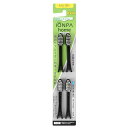アイオニック IONPA home用 抗菌極細レギュラー替えブラシ 黒 4P D91BK