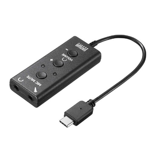 サンワサプライ USBオーディオ変換アダプタ(TypeC) MM-ADUSBTC1 サンワサプライ USBオーディオ変換アダプタ(TypeC) MM-ADUSBTC1