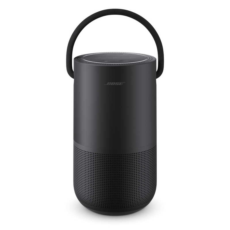 【商品解説】●BOSE PORTABLE HOME SPEAKERなら、Wi-Fiスピーカー、ポータブルBluetoothスピーカー、スマートスピーカーの機能が全てこの1台に。部屋間の移動や、アウトドアへの持ち運びも簡単。Wi-Fi環境があれば、音声操作や、インターネットから音楽のストリーミング再生も可能です。Wi-Fi環境がない場合は、Bluetooth対応のスマートフォンやタブレットからお好きな音楽を再生し、一般的なポータブルスピーカーとして使用が可能です。音楽の再生方法も聴く場所も選ばない、360°に拡がる、迫力のボーズサウンドが楽しめます。無料のBose MusicアプリをダウンロードしてBOSE PORTABLE HOME SPEAKERを設定すれば、アプリ経由でさまざまな操作が簡単に。音楽の検索や、ラジオ局、プレイリストから音楽配信サービスへのシームレスな切り替えも可能。スピーカーのソフトウェアアップデートも簡単です。【スペック】●型式：Bose Portable Home Speaker Triple Black（PortableHSBLK）●JANコード：4969929253071本体サイズ(幅×高さ×奥行)mm：119X191.5X104本体重量：1.06kgステレオ・モノラル：モノラルタイプBluetooth：Bluetooth対応Bluetoothクラス：Ver.4.2ハンズフリー通話：ハンズフリー通話対応Wi-Fi対応：対応Wi-Fi：Wi-Fi対応充電端子：USB Type-Cオートスタンバイ：オートスタンバイ対応付属品：ACアダプター、USBケーブルこの商品は宅配便でお届けする商品です出荷可能日から最短日時でお届けします。※出荷完了次第メールをお送りします。配送サービス提供エリアを調べることができます「エリア検索」をクリックして、表示された画面にお届け先の郵便番号7桁を入力してください。ご購入可能エリア検索お買い上げ合計3,980円以上で送料無料となります。※3,980円未満の場合は、一律550円（税込）となります。●出荷可能日から最短日時でお届けします。（日時指定は出来ません。）　※お届け時に不在だった場合は、「ご不在連絡票」が投函されます。　「ご不在連絡票」に記載された宅配業者の連絡先へ、再配達のご依頼をお願いいたします。●お届けは玄関先までとなります。●宅配便でお届けする商品をご購入の場合、不用品リサイクル回収はお受けしておりません。●全て揃い次第の出荷となりますので、2種類以上、または2個以上でのご注文の場合、出荷が遅れる場合があります。詳細はこちら■商品のお届けについて商品の到着日については、出荷完了メール内のリンク（宅配業者お荷物お問い合わせサービス）にてご確認ください。詳しいお届け目安を確認する1度の注文で複数の配送先にお届けすることは出来ません。※注文時に「複数の送付先に送る」で2箇所以上への配送先を設定した場合、すべてキャンセルとさせていただきます。