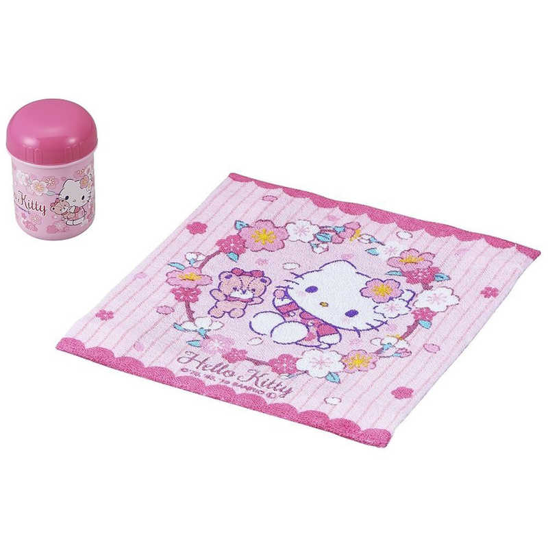 オーエスケー　ハローキティさくら　おしぼりセット　OC-1