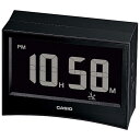 カシオ CASIO 電波目覚まし時計 DQD-S01J-1JF (ブラック)