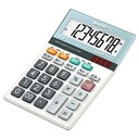 シャープ SHARP グラストップデザイン電卓(ミニナイスサイズタイプ) EL-M720-X