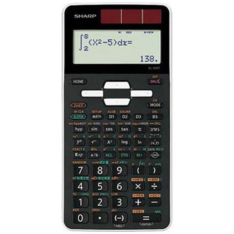 SHARP - シャープ　SHARP　スタンダード関数電卓(10桁) ピタゴラス 　EL-509T-WX