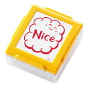 シヤチハタ いいね!スタンプくん イエロー Nice PEW-A1-R-11
