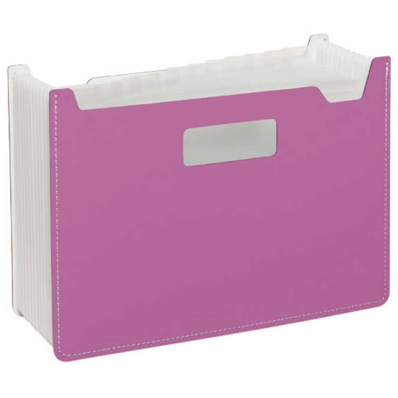 セキセイ　パピエリ　ドキュメントスタンド　A4　13P　FB-2380 ピンク