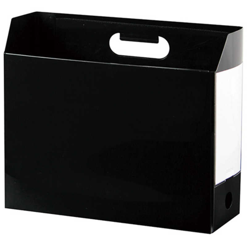 セキセイ アドワン ボックスファイル A4ヨコ AD-2651-60 ブラック (BK)