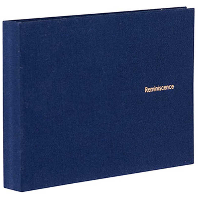 セキセイ ハーパーハウス レミニッセンス ミニポケットアルバム 高透明 L判40枚収容 XP-5540 ネイビーブルー