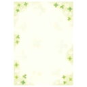 ササガワ 和ごころ 白つめ草(A4サイズ・10枚) 4‐1016