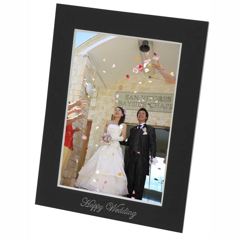 チクマ　UclidマットWedding　2Lタテ　13228-8 ブラック