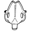 オムロン OMRON 吸入マスク大(1個入) NE‐U10‐1P