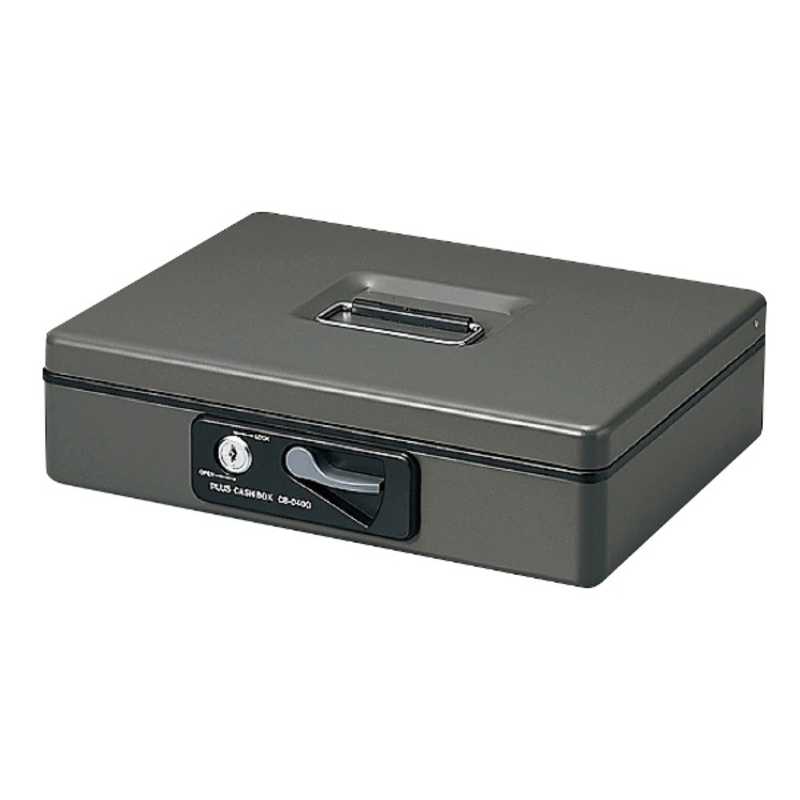 プラス　手提金庫「CB−040G−DGY　L」　CB-040G-DGY