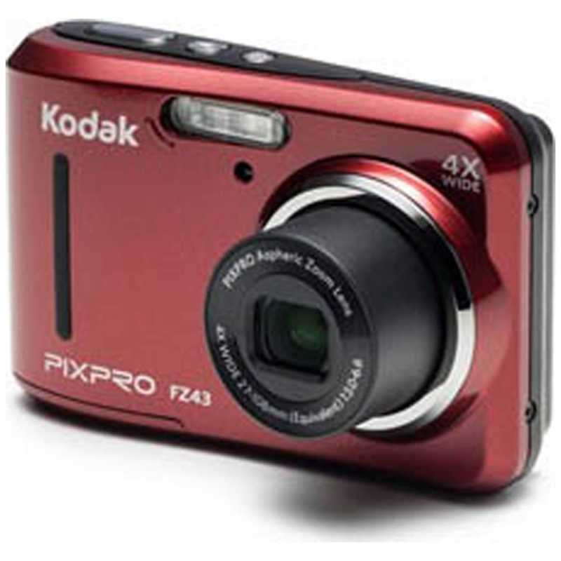 コダックコンパクトデジタルカメラKodakPIXPROFZ43RD(レッド)