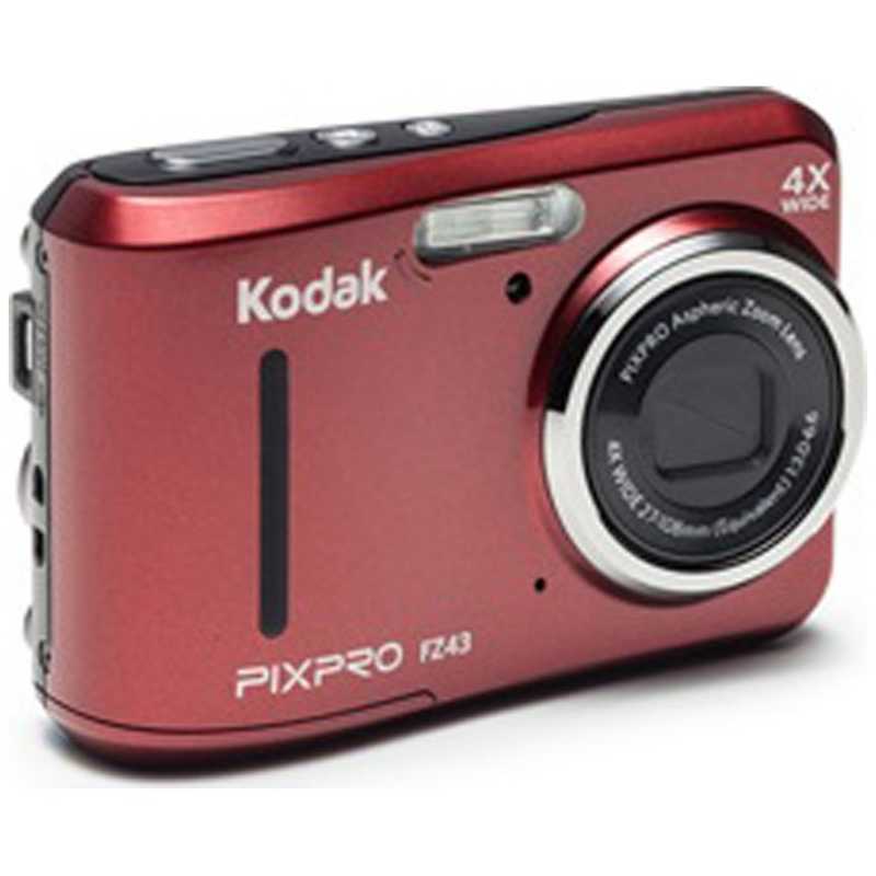 コダックコンパクトデジタルカメラKodakPIXPROFZ43RD(レッド)
