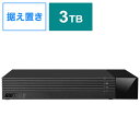 BUFFALO 外付けHDD ブラック ［据え置き型 ／3TB］ HDV-SAM3.0U3-BKA