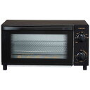 コイズミ KOIZUMI オーブントースター 1000W/食パン2枚 ブラック KOS-1027/K