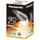 パナソニック Panasonic LED電球 斜め取付け専用 小形電球形 ホワイト ［E17／電球色／25W相当／一般電球形］ LDA6L-E17/BH