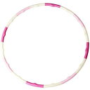 LAVIE 健康グッズ ガールズフラフープ(φ80cm ピンク×ホワイ...(4)