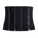 LAVIE 健康グッズ サウナベルト 4ステップサウナベルトS(適応サイズ 68・64・60・56cm(4段階切換) ブラック)(4)