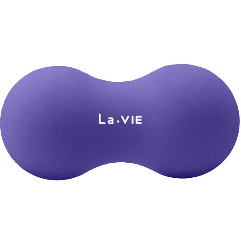 LAVIE　健康グッズ ストレッチ・コリほぐし かたお(パープル/幅14×高さ6.5×奥行6.5cm) 3B-4706【肩こりの悩み/軟式野球ボールぐらいの硬さ（テニスボールより少し硬め）です】