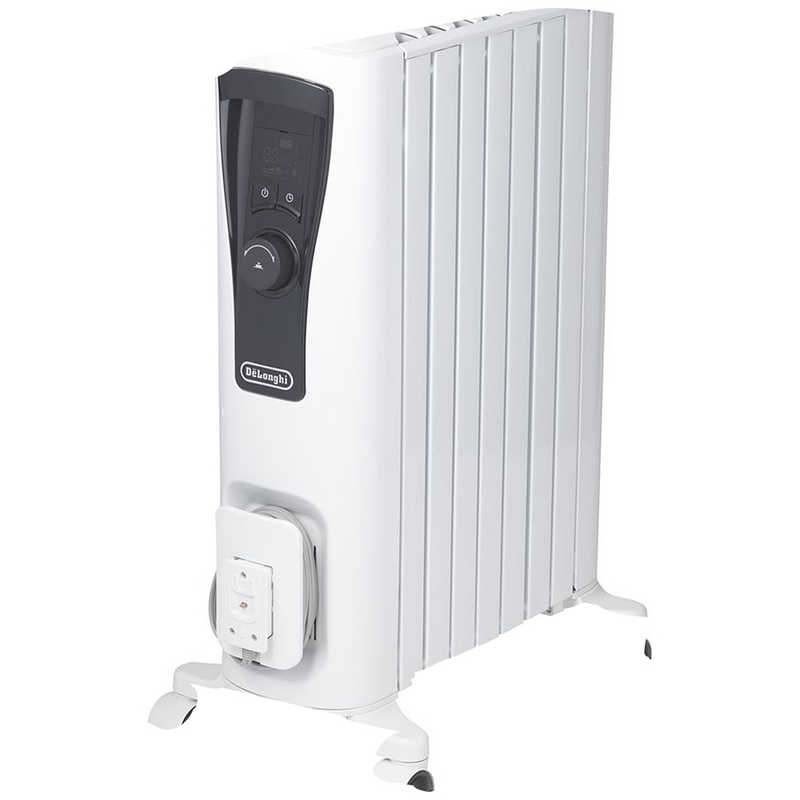 デロンギ　オイルヒーター　［〜10畳まで／1200W］　RHJ65L0712 ピュアホワイト+ブラック