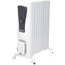 デロンギ オイルヒーター ［〜10畳まで／1200W］ RHJ65L0712 ピュアホワイト ブラック