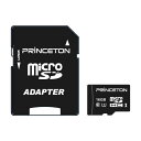 プリンストン microSDHCメモリーカード UHS−I／UHSスピードクラス1対応（SDHC変換アダプタ付き） 「Class10対応／16GB」 RPMSDU-16G