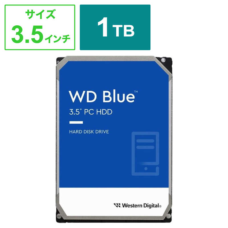 WESTERN DIGITAL　内蔵HDD WD Caviar BLUE [1TB 