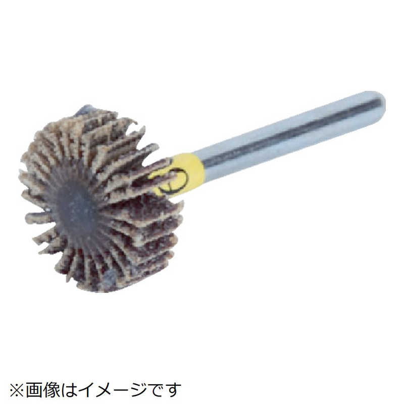 トラスコ中山　TRUSCO　薄型ミニフラップホイール　20X5X3　＃80　5個入　　SK2005-80