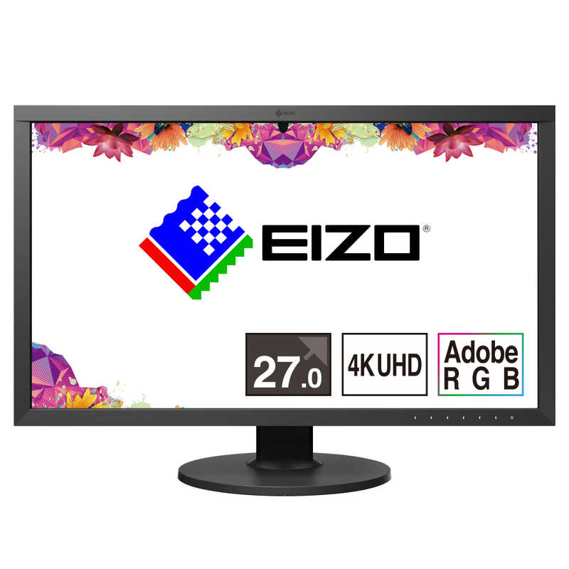 EIZO　PCモニター ColorEdge ブラック [27型 /4K(3840