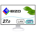 EIZO PCモニター FlexScan ホワイト 27型 /WQHD(2560×1440） /ワイド EV2795-WT