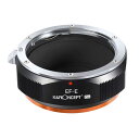 K&FCONCEPT マウントアダプター (キヤノンEFマウントレンズ → ソニーEマウント変換) KF-EFE.P