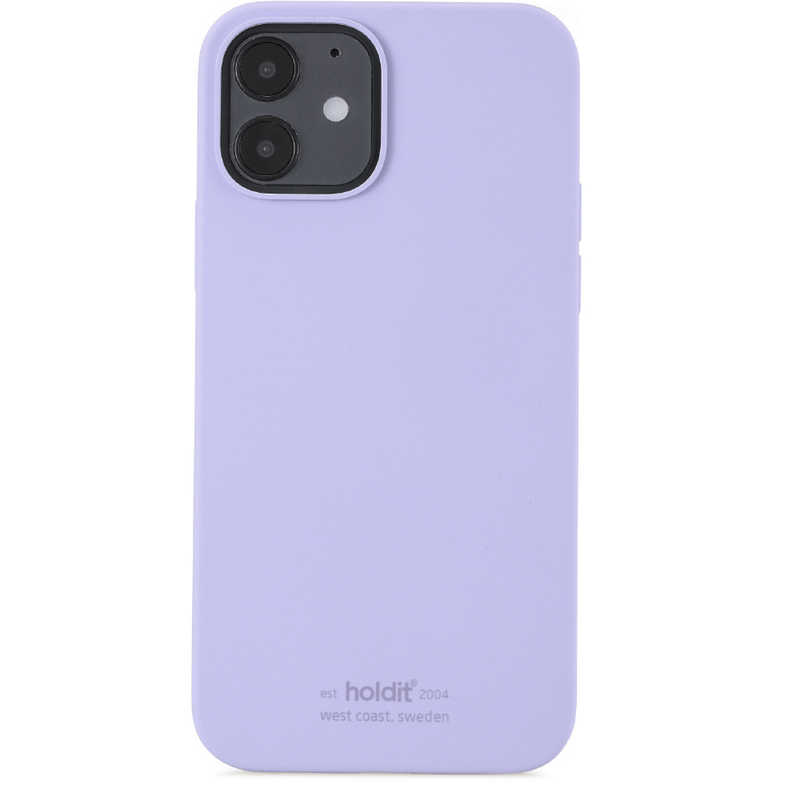 ホールディット スマホケース レディース HOLDIT　iPhone12／12pro用ソフトタッチシリコーンケース　ラベンダー　Lavender　14801