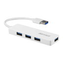 BUFFALO USB-Aハブ (Mac/Windows11対応) ホワイト バスパワー /4ポート /USB3.0対応 BSH4U128U3WH ホワイト