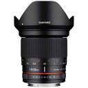 SAMYANG カメラレンズ 20mm F1.8 ED AS UMC (ニコンF用) 20mm F1.8 ED AS UMC