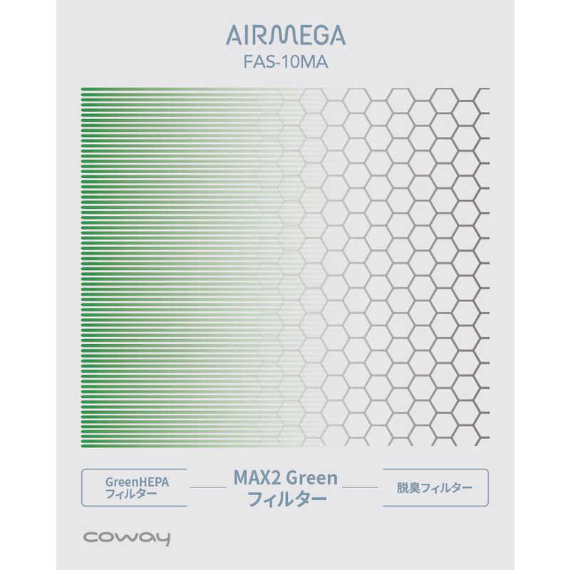 COWAY MAX2Greenフィルター AIRMEGA150交換用 FAS-10MA