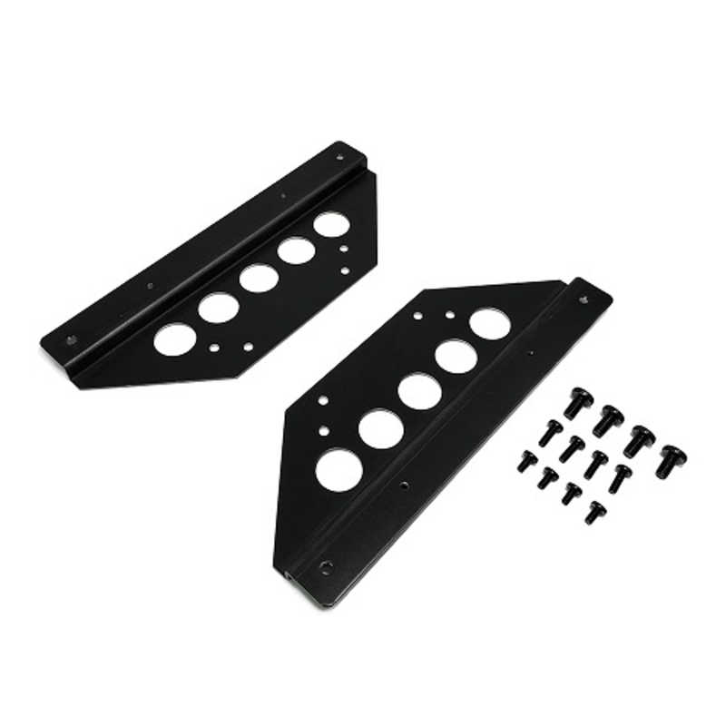 長尾製作所　モニター側VESA規格変換プレート 75/100×75/100→100/200×200　NB-MOVS102020 ブラック