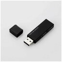 エレコム ELECOM USBメモリー 16GB USB2.0 キャップ式 (ブラック) MF-MSU2B16GBK