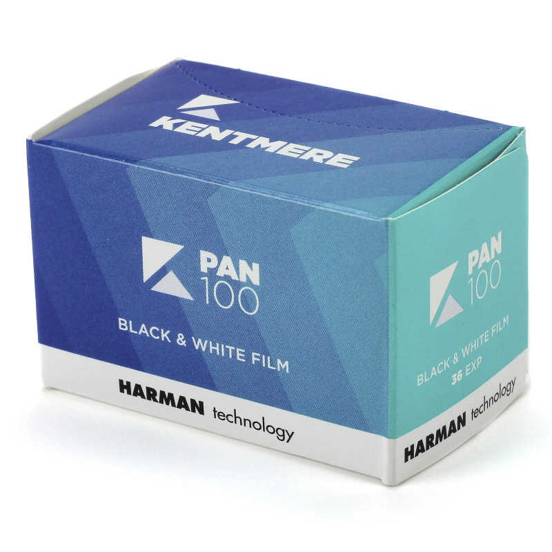 ケントメア　中庸感度モノクロフィルム Kentmere PAN 100 135-36枚撮り 　PAN10013536E