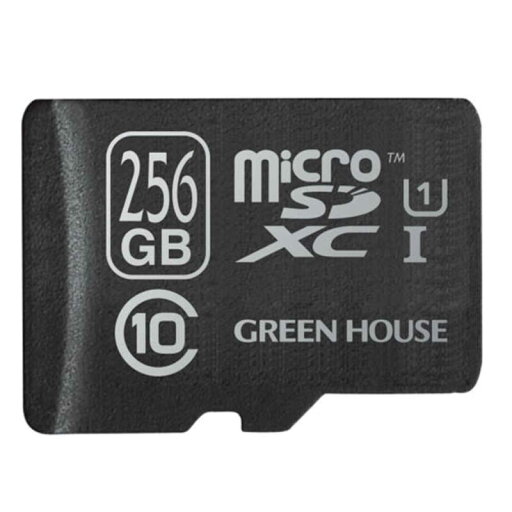 グリーンハウス microSDXCカード (Class10 256GB) GH-SDMRXCUB256G グリーンハウス microSDXCカード (Class10 256GB) GH-SDMRXCUB256G