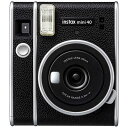 富士フイルム　FUJIFILM　チェキinstax mini40 チェキinstax mini40 ブラック INSMINI40　INSMINI40