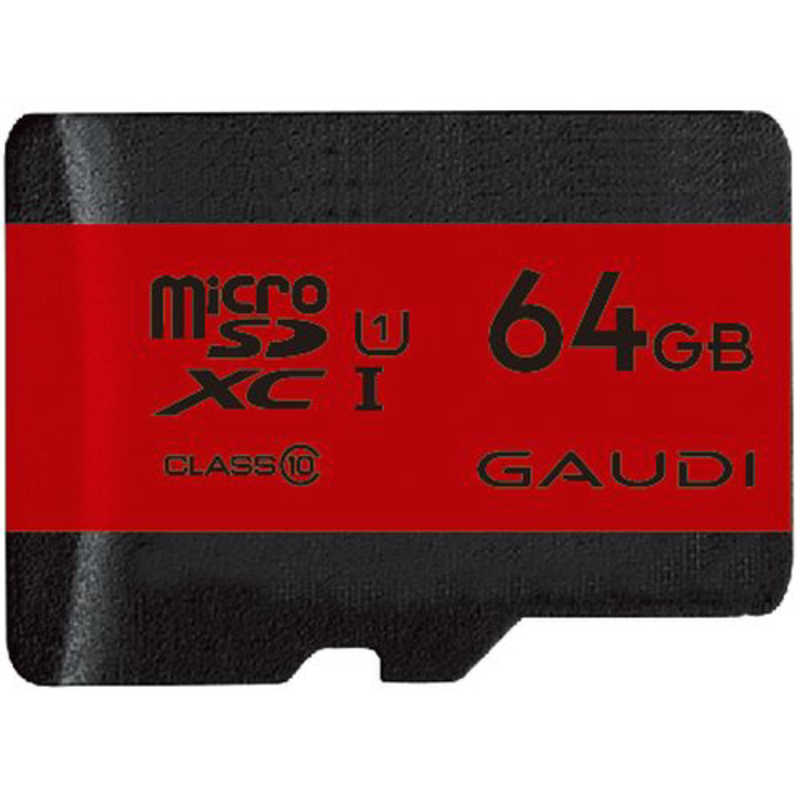 GAUDI@microSDXCJ[h (Class10/64GB)@GMSDXCU1A64G