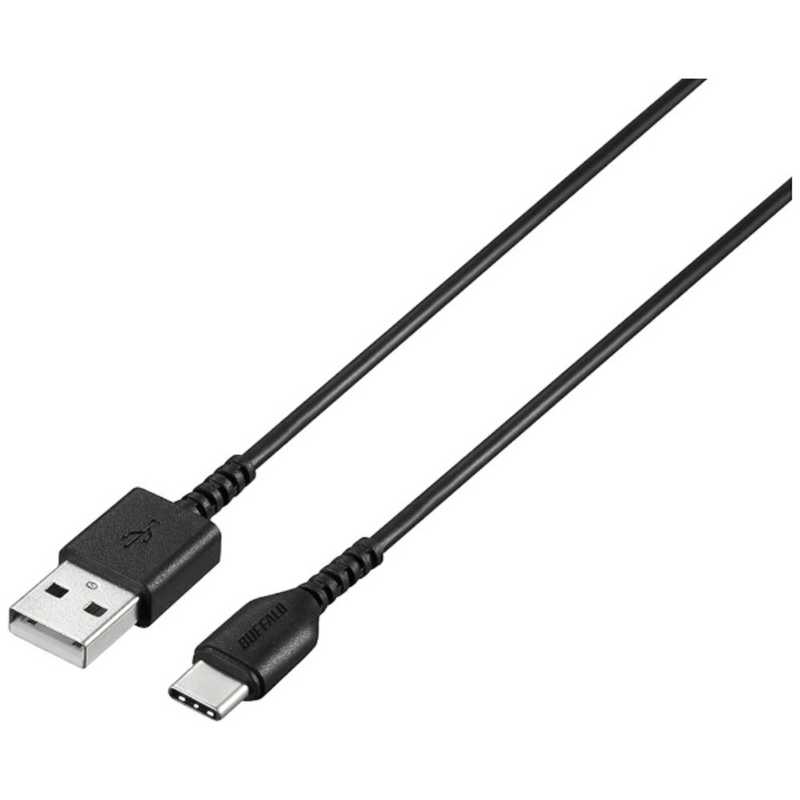 BUFFALO@1m[USB-C  USB-A]2.0P[u [dE] ubN @BSMPCAC210BK