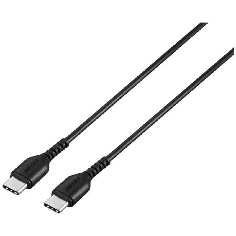 BUFFALO@2m[USB-C  USB-C]2.0P[u [dE] ubN @BSMPCCC220BK