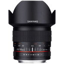 SAMYANG カメラレンズ APS-C用 ［ペンタックスK /単焦点レンズ］ ブラック 10mm F2.8 ED AS NCS CS