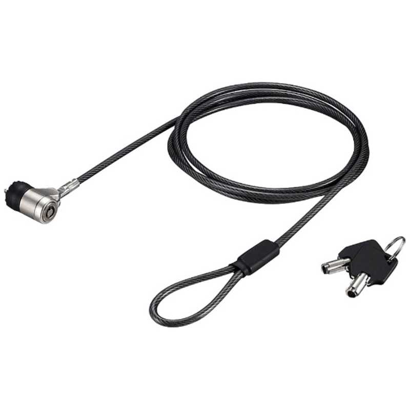 BUFFALO　ピンシリンダー錠ワイヤーロック(統一キー対応) 統一キーNo.2　BSL05S02