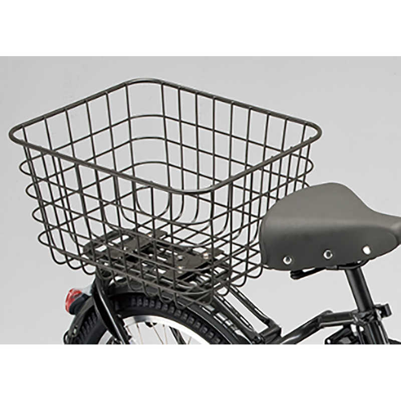 ブリヂストン　bikke おおきいバスケット(POLARフロント兼用/ダークグレー)　RBK_BKCB