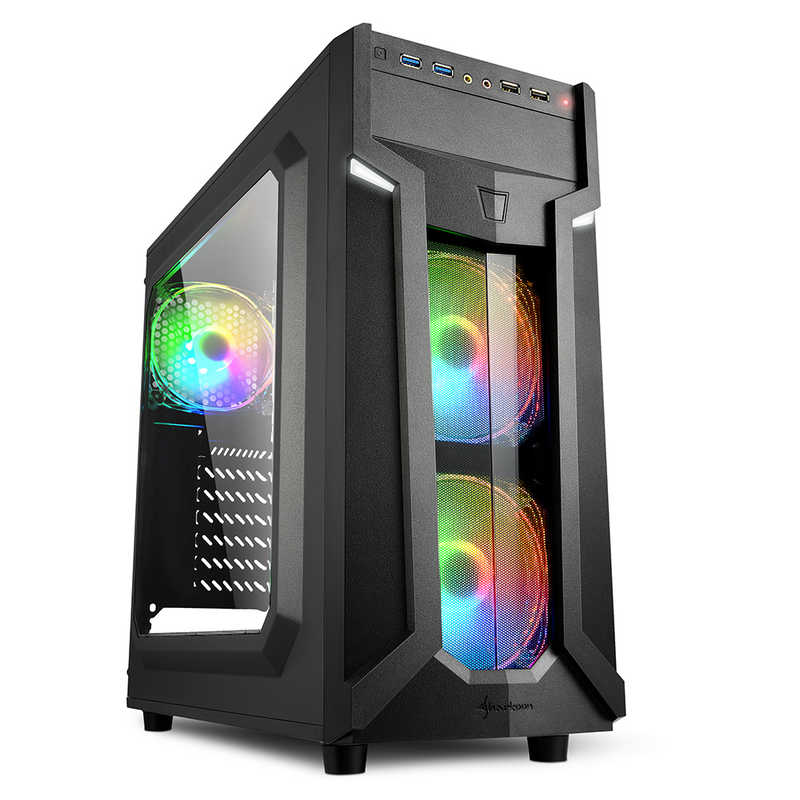 SHARKOON PCケース SHA-VG6-W RGB