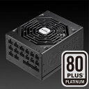 SUPERFLOWER PC電源 LEADEX PLATINUM SE 1000W-BK［1000W /ATX /Platinum］ ブラック SE1000W-B