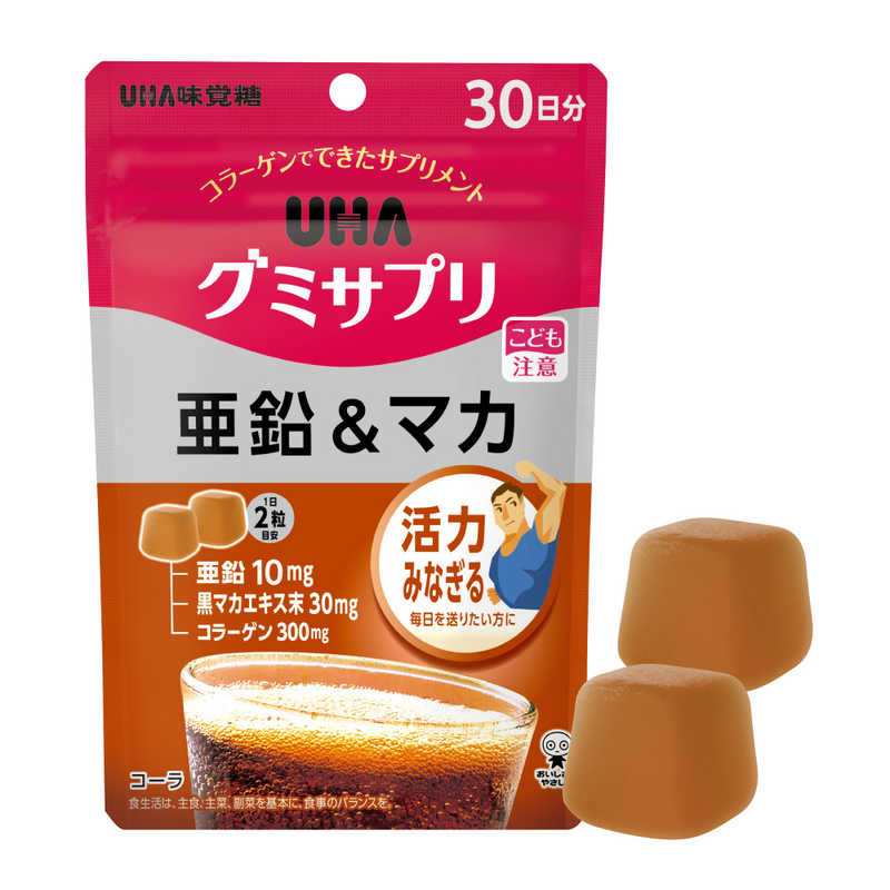 UHA味覚糖　グミサプリ 亜鉛＆マカ　30日分 1